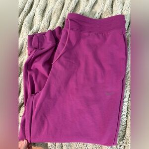 Nike Dry-Fit purple fuschia Sweatpants
